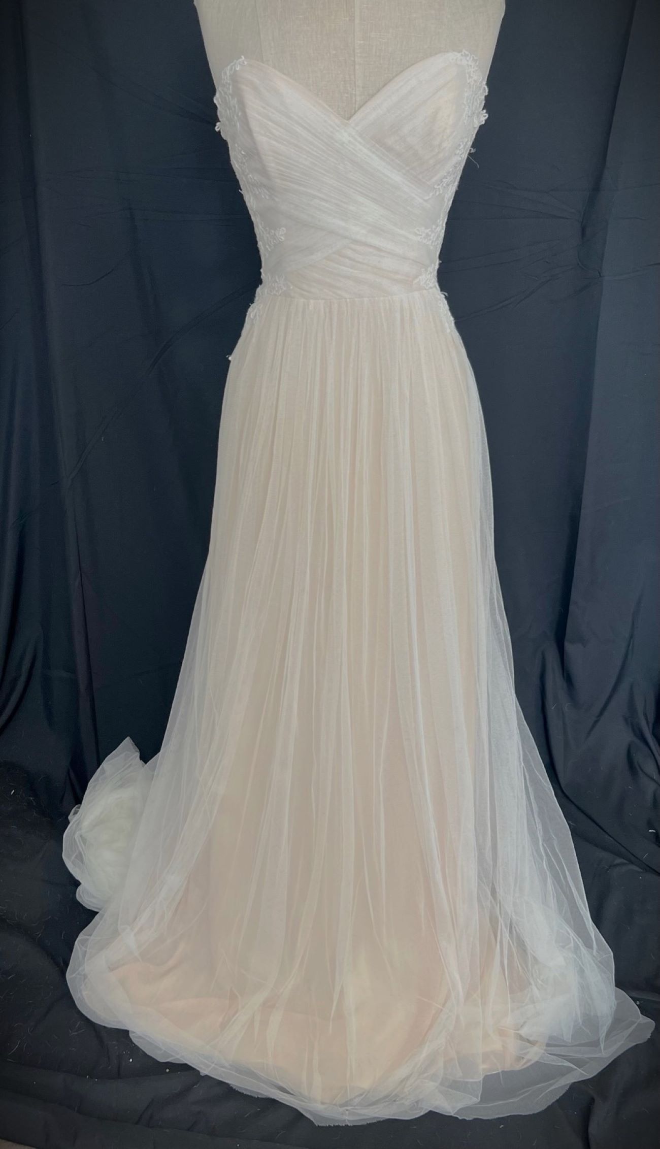 Maggie Sottero flowy wedding gown in size 12